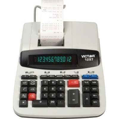 Victor 1297 12 Digit Commercial Printing Calculator