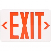 Tatco LED Exit Sign with Battery Back-Up (07230)
