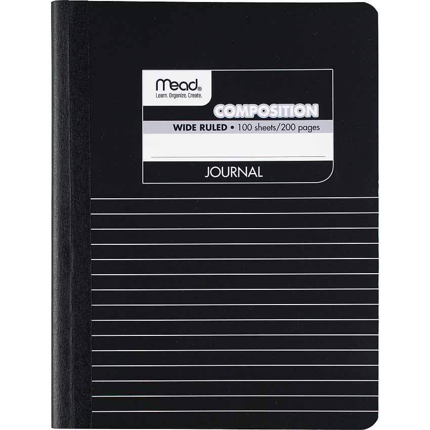 Mead Square Deal Black Marble Journal (MEA09920)