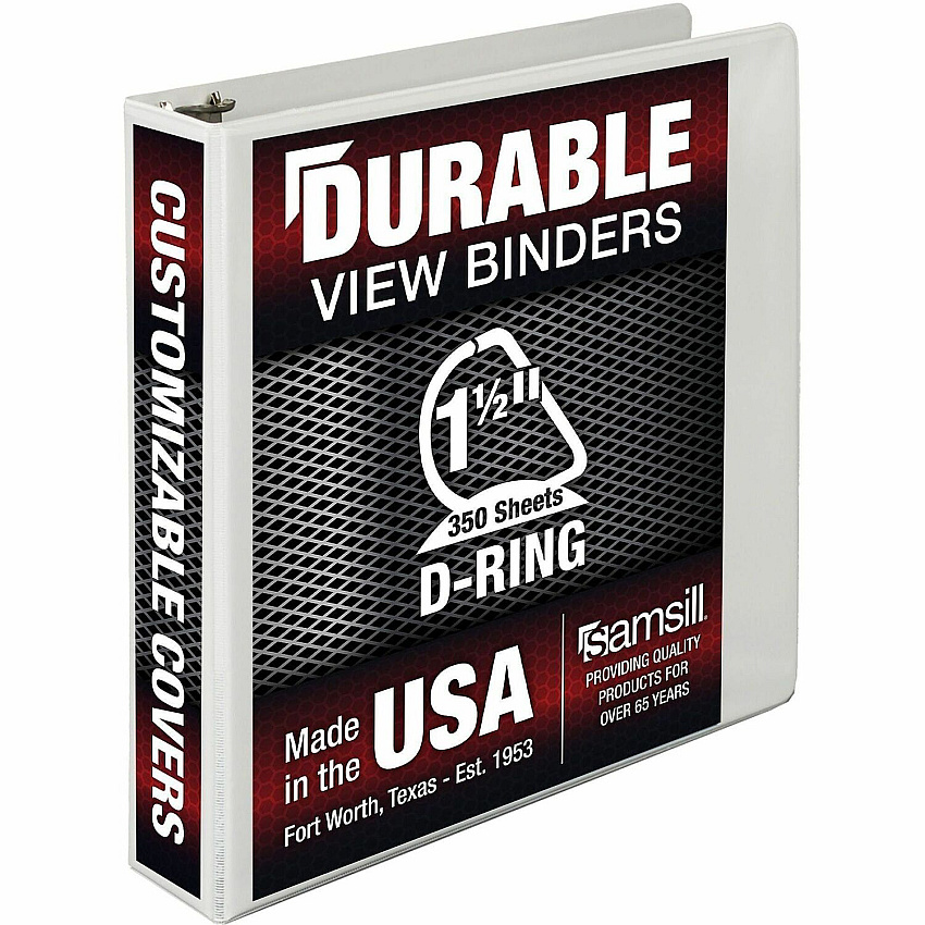 Samsill Insertable D-Ring Binder (16457)