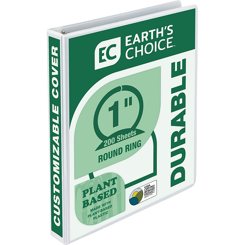 Samsill Earth's Choice Plant-based Durable View Binder (SAM18937)