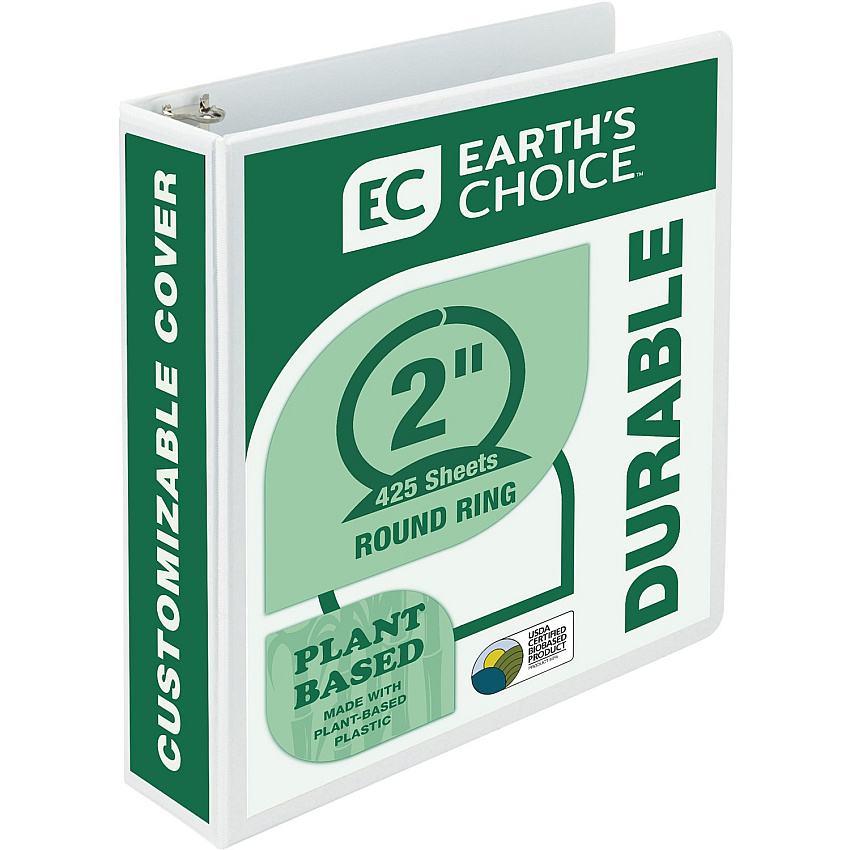 Samsill Earth's Choice Plant-based Durable View Binder (SAM18967)