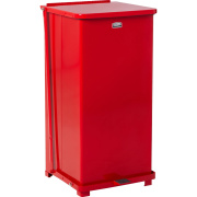 Rubbermaid Commercial Defenders Steel Step Cans (ST24EPLRD)