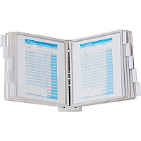 Durable SHERPA Wall Mounted Reference Display System (DBL554110)