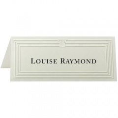 St. James Overtures Inkjet, Laser Tent Card - Ivory - Recycled - 30% Recycled Content (70714192)