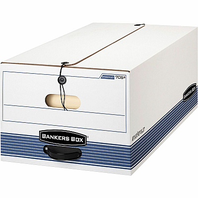 Bankers Box Stor/File String & Button Legal Storage Box (FEL00705)