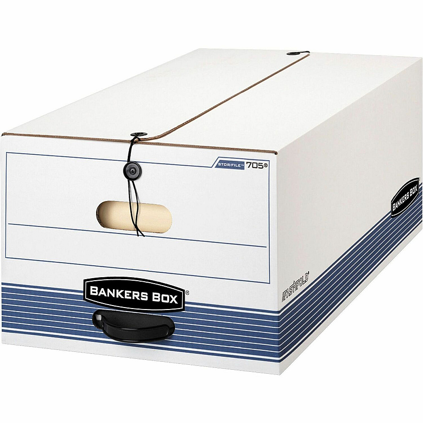 Bankers Box Stor/File String & Button Legal Storage Box (FEL00705)