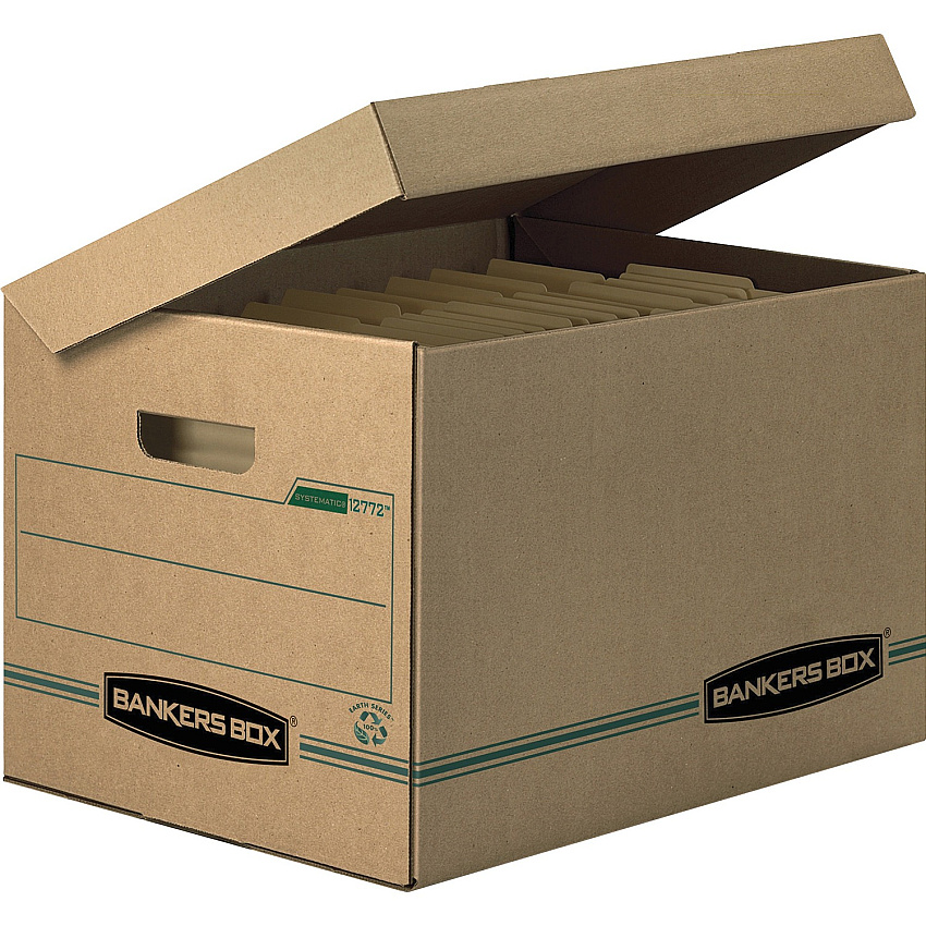 Bankers Box Recycled Systematic - Letter/Legal (FEL12772)