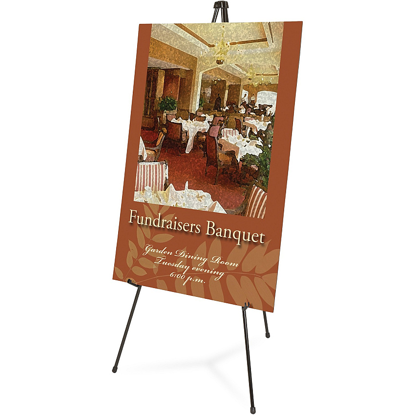 Quartet Heavy-Duty Instant Easel - Tripod Base (QRT27E)