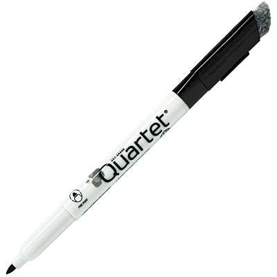 Quartet Classic Dry-Erase Markers with Eraser Cap (QRT51989692)