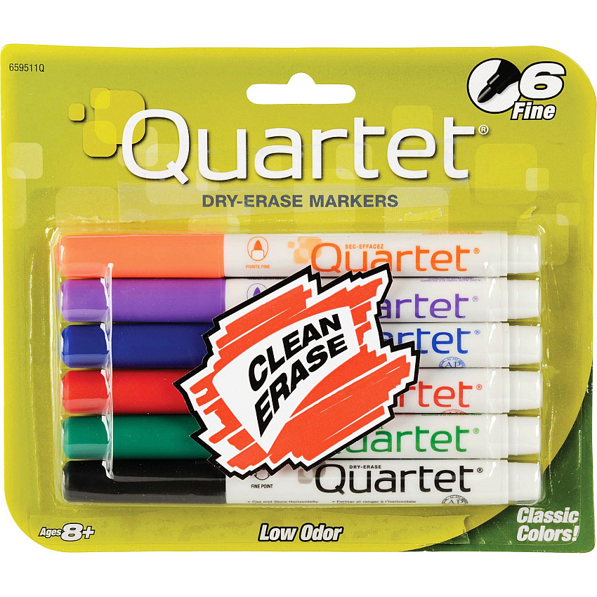 Quartet Classic Dry-Erase Markers (QRT659511)