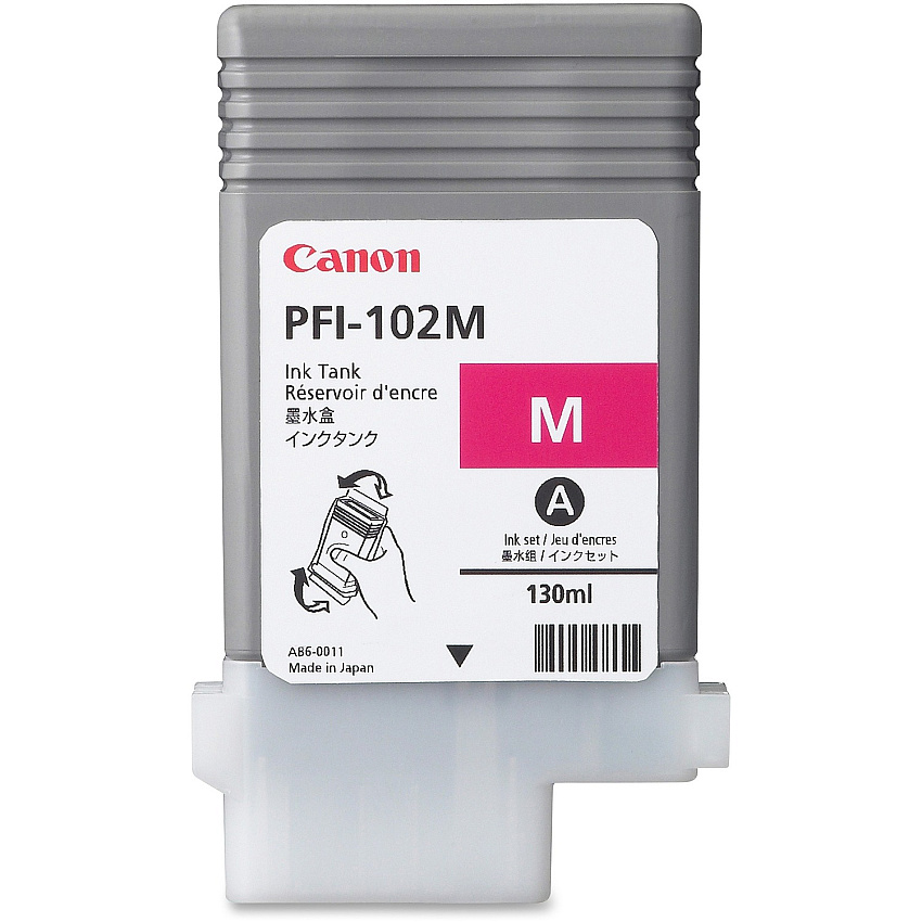 Canon PFI-102M Original Ink Cartridge (CNM0897B001AA)