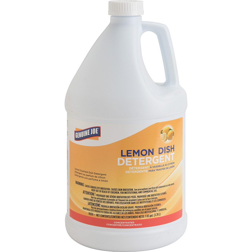 Genuine Joe Lemon Dish Detergent Gallon (GJO10359)