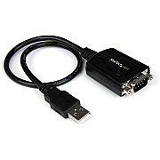 StarTech 1 Ft Usb To Rs232 Serial Db9 Adapter Cable With Com Retention - Taa (ICUSB232PRO)