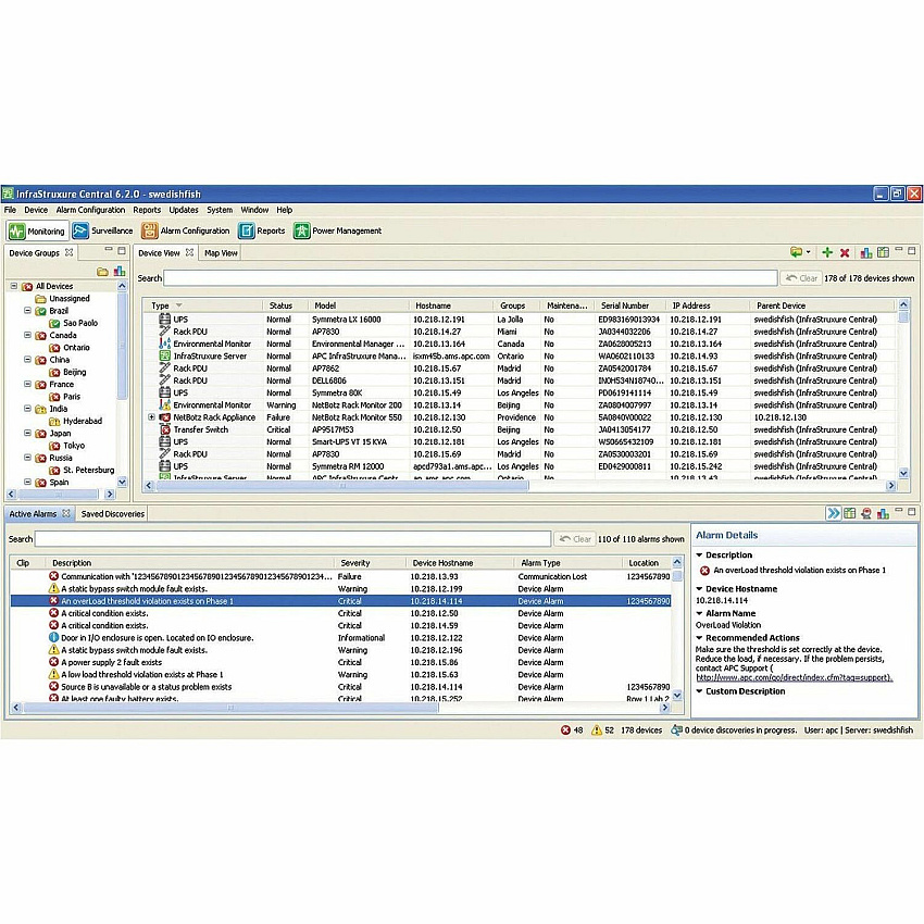 APC Infrastruxure Central 3.0 Standard (AP9470)