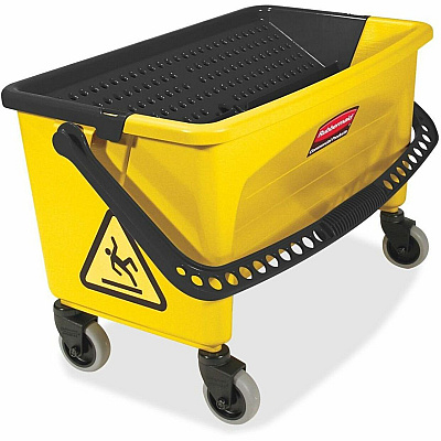 Rubbermaid Commercial Microfiber Press Wring Bucket (RCPQ90088YW)
