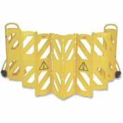 Rubbermaid Commercial Foldable Mobile Caution Barrier (9S1100YW)