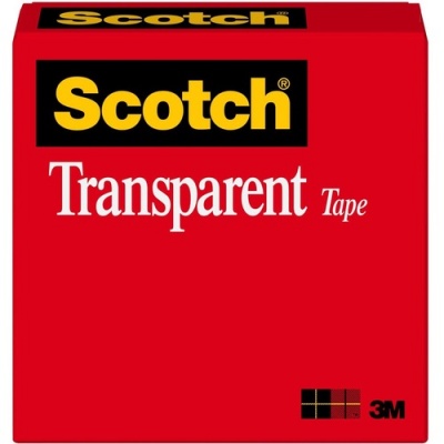 Scotch Transparent Tape - 3/4"W (600341296)