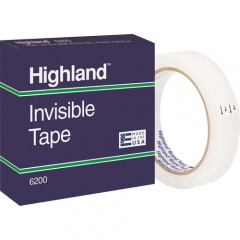 Highland 3/4"W Matte-finish Invisible Tape (6200342592)