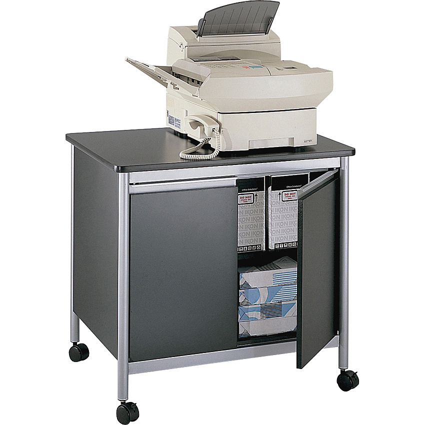 Safco Deluxe Steel Machine Stand (SAF1872BL)