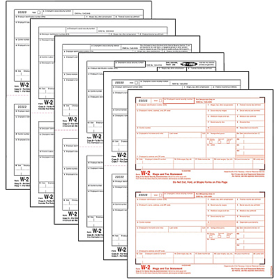 TOPS Laser W-2 Forms Kits (TOP22991)