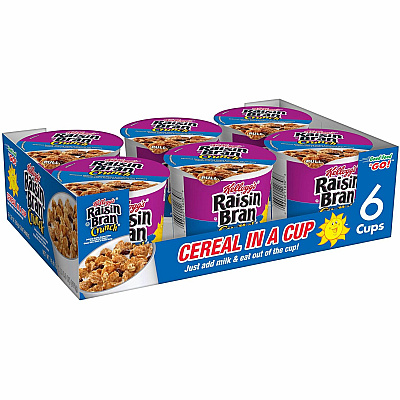 Kellogg's Raisin Bran Crunch Cereal-in-a-Cup (KEB01474)
