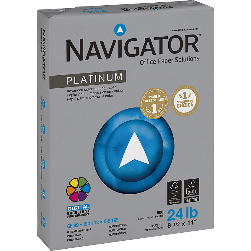 Navigator Platinum Office Multipurpose Paper (SNANPL11245R)