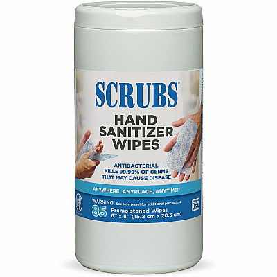 SCRUBS Hand Sanitizer Wipes (ITW90985)