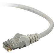 Belkin Cat6 Patch Cable Rj45m/rj45m 25ft Gray (A3L980B25S)