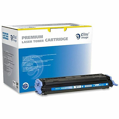 Elite Image Remanufactured Laser Toner Cartridge - Alternative for HP 124A (Q6001A) - Cyan - 1 Each (ELI75171)