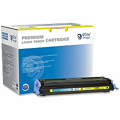 Elite Image Remanufactured Laser Toner Cartridge - Alternative for HP 124A (Q6002A) - Yellow - 1 Each (ELI75173)