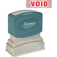 Xstamper Pre-Inked VOID One Color Title Stamp (XST1825)