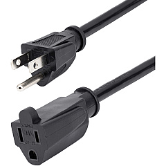 StarTech 12in Short Extension Cord 5-15r To 5-15p (PAC101)