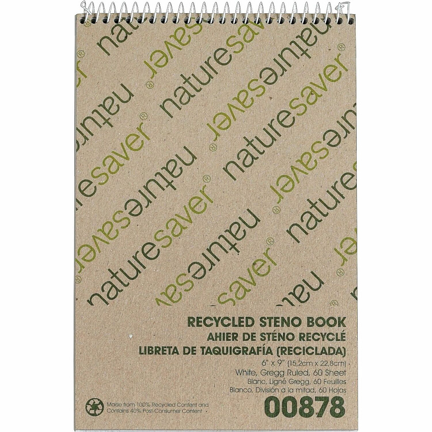 Nature Saver Recycled Steno Book (NAT00878)