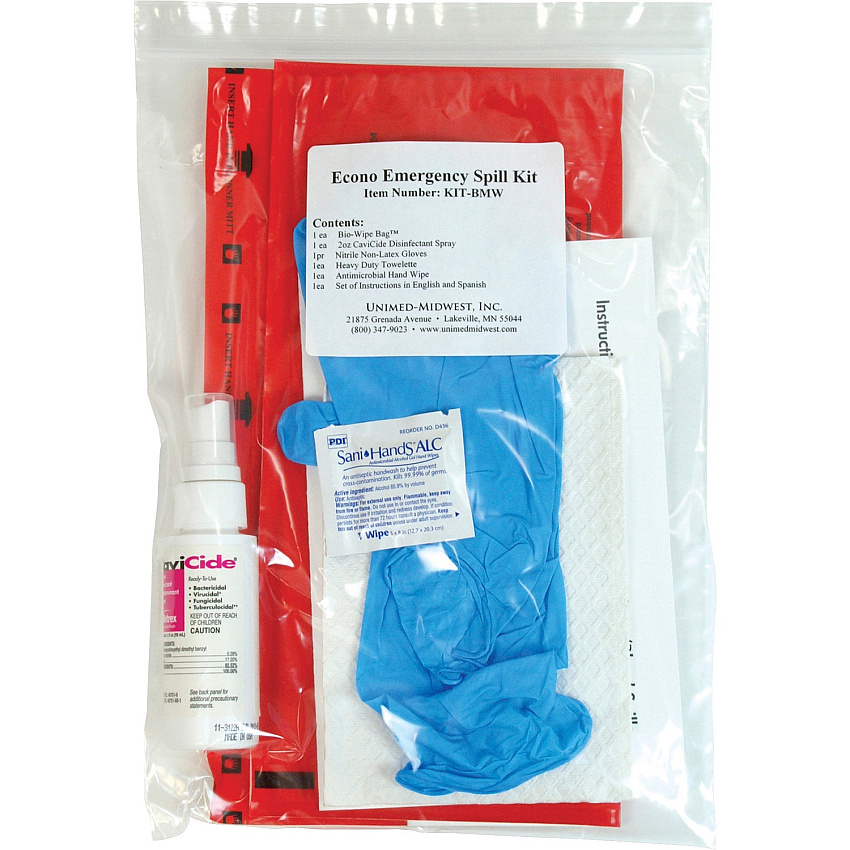 Unimed Econo Emergency Spill Kit (UMIKITBMW)
