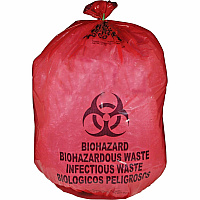 Medegen MHMS Red Biohazard Infectious Waste Bags (MHMMDRB142755)