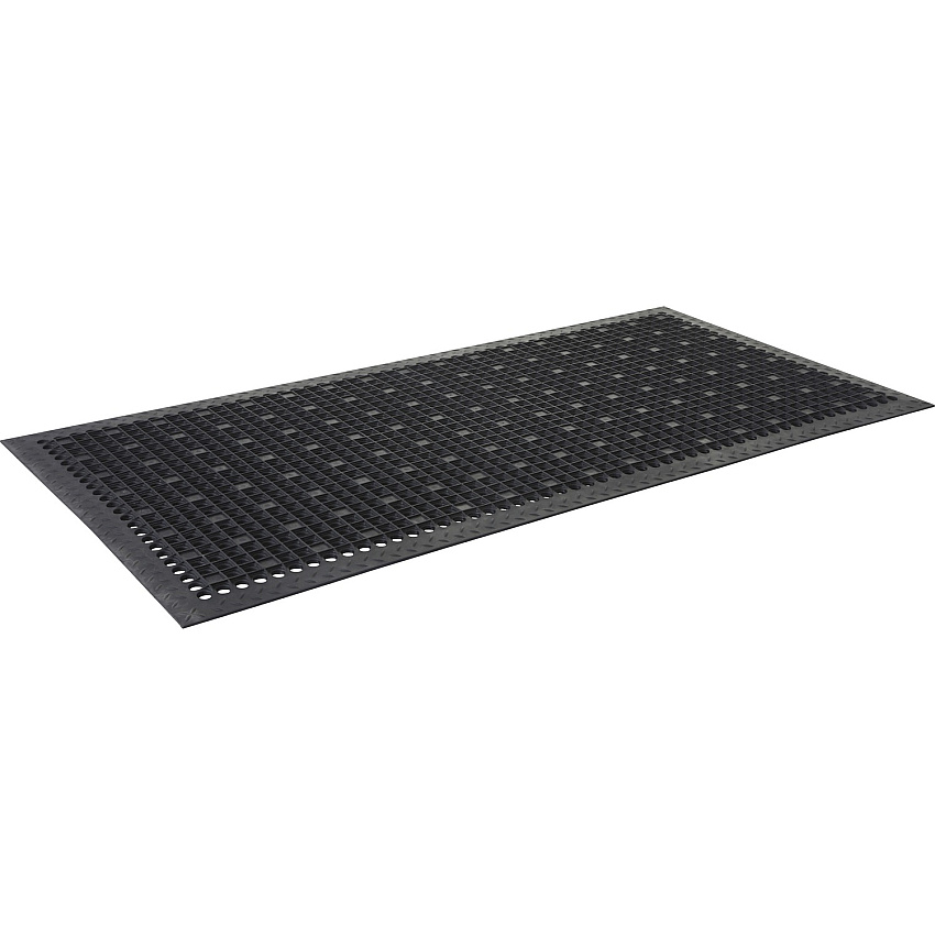 Genuine Joe Versa-Lite Anti-microbial Rubber Mat (GJO01705)