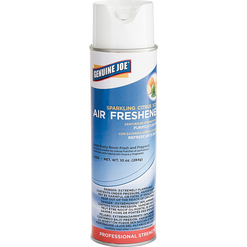 Genuine Joe Sparkling Citrus Air Freshener (GJO10356)