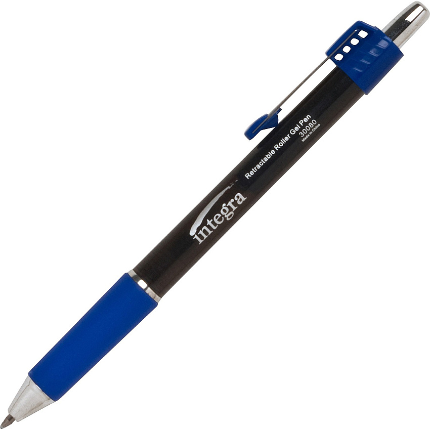 Integra Retractable Roller Gel Pen with Metal Clip (ITA30080)