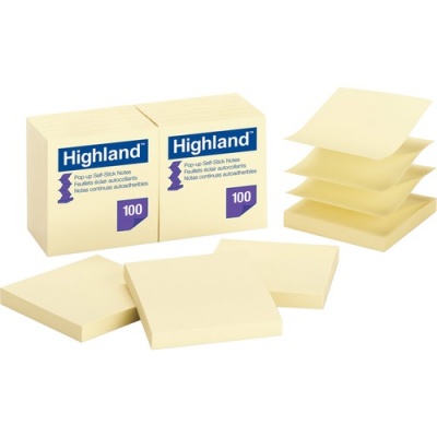 Highland Self-sticking Notepads (6549PUY)