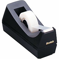 Scotch C38 Desk Tape Dispenser (MMMC38BK)