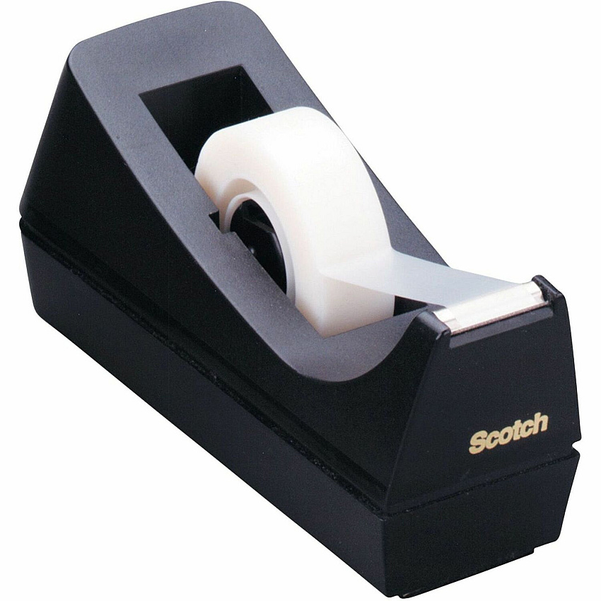 Scotch C38 Desk Tape Dispenser (MMMC38BK)