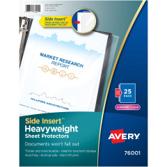 Avery Side Insert Sheet Protectors (76001)