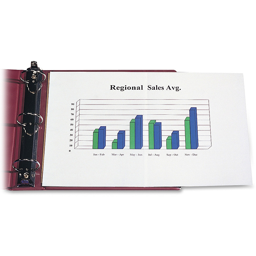 C-Line Panoramic Fold-Out Heavyweight Poly Sheet Protectors (CLI62237)