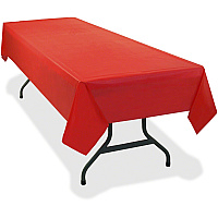 Tablemate Heavy-duty Plastic Table Covers (TBL549RD)