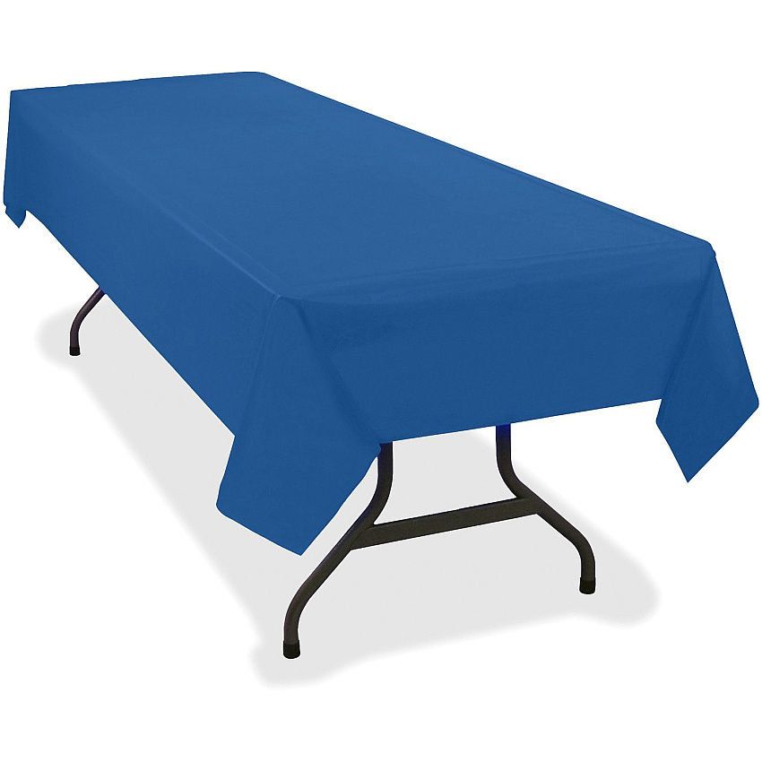 Tablemate Heavy-duty Plastic Table Covers (TBL549BL)