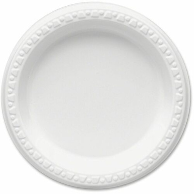 Tablemate Party Expressions Plastic Plates (6644WH)