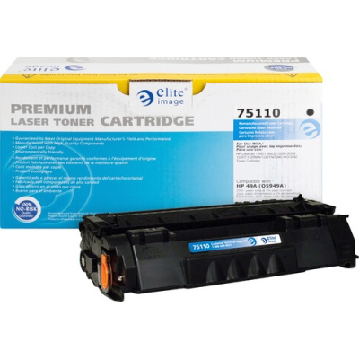 Elite Image Remanufactured Toner Cartridge - Alternative for HP 49A (Q5949A) (75110)