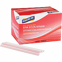 Genuine Joe 5-1/2" Plastic Stir Stick/Straws (GJO20050)