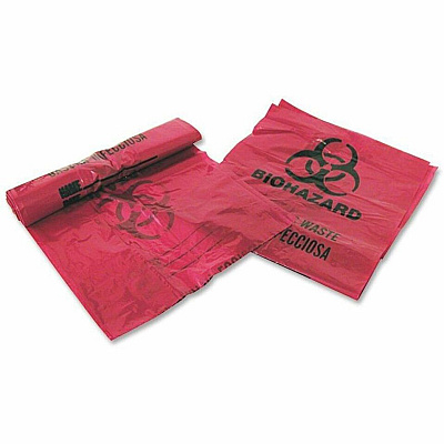 Medegen MHMS Infectious Waste Red Disposal Bags (MHM03EB086000)